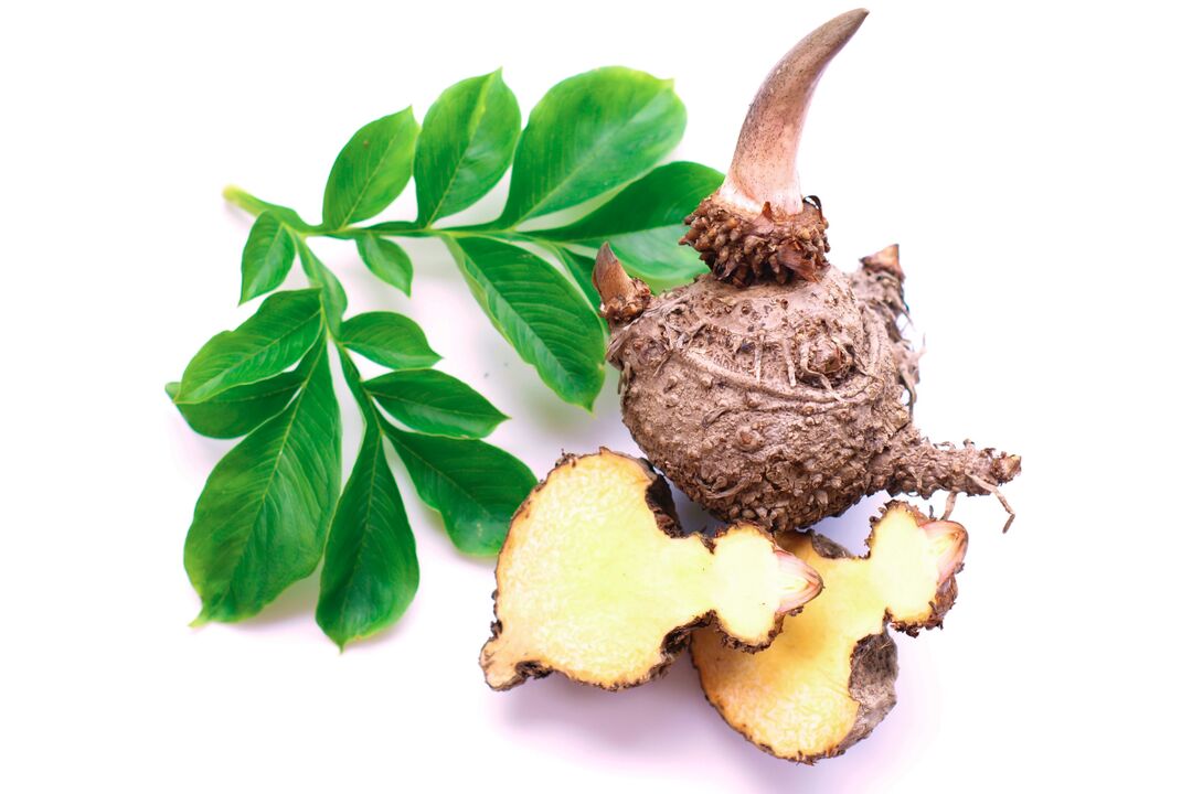 konjac taime mugulad - koostis Reduslim